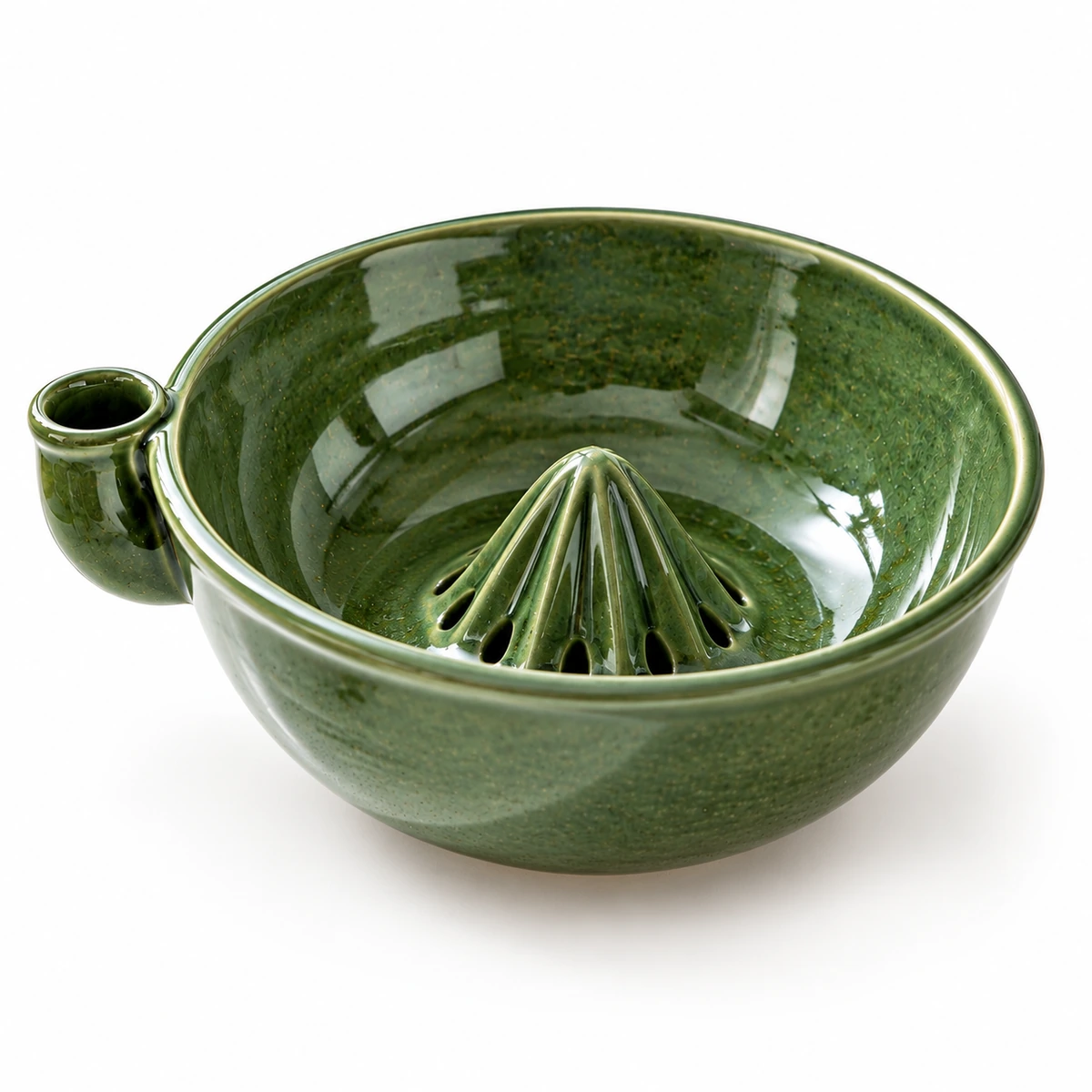 Classic Round Ceramic Berry Rinsing Bowl - Image 3