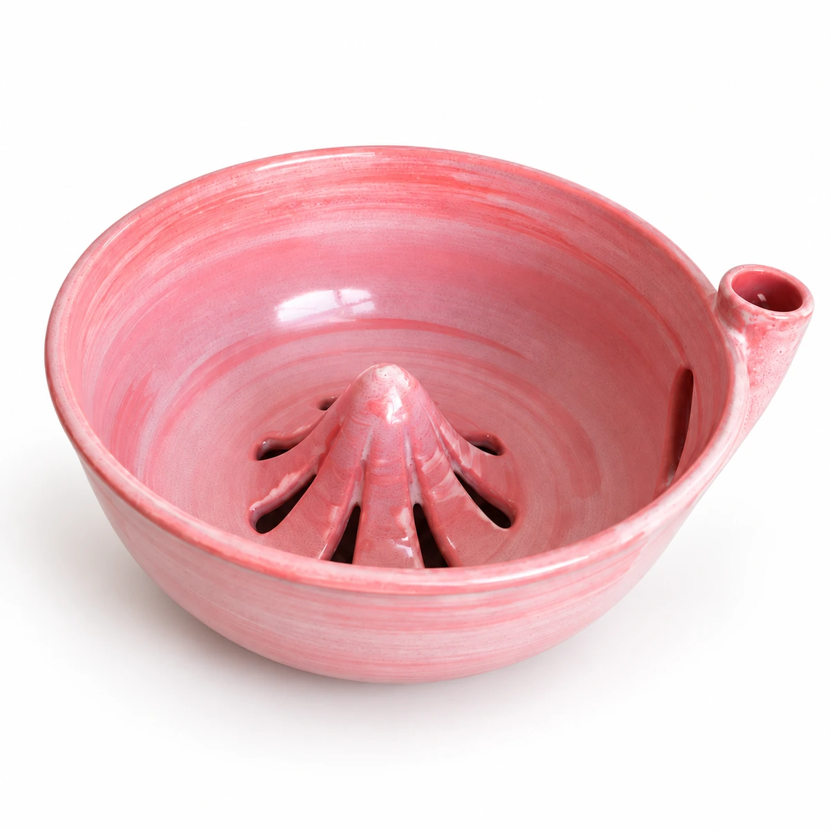 Classic Round Ceramic Berry Rinsing Bowl - Image 4