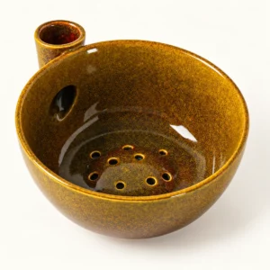 Earth Glaze Ceramic Berry Rinsing Bowl