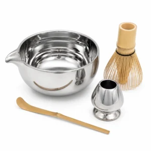 Silver Matcha Set