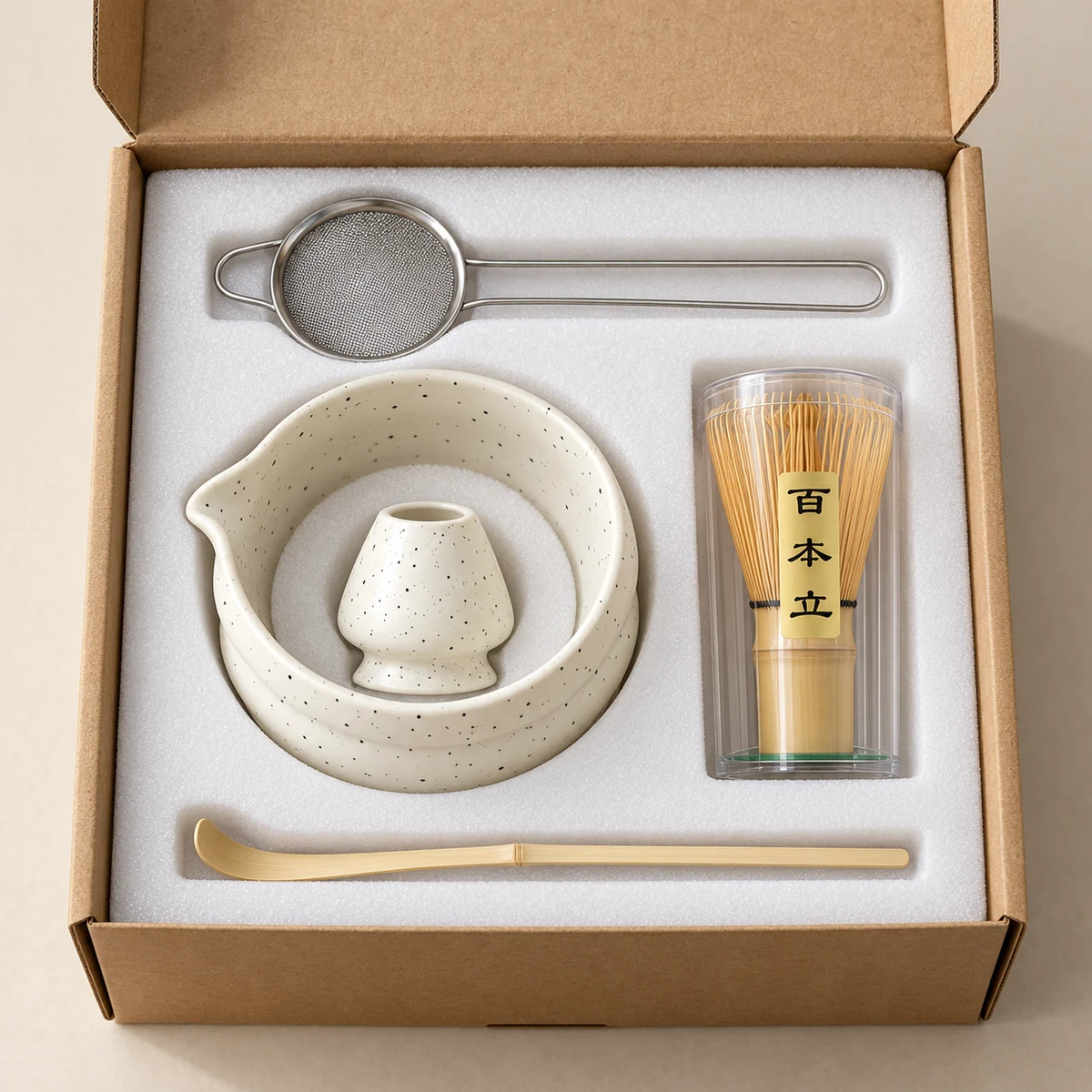 Soft Ribbed Matcha Set – 5-Piece - Image 7