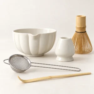 Mini Pumpkin Matcha Set – 5-Piece