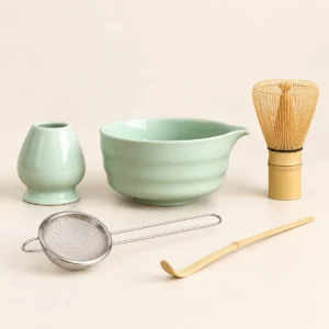 Leaf Spout Matcha Set – 5-Piece
