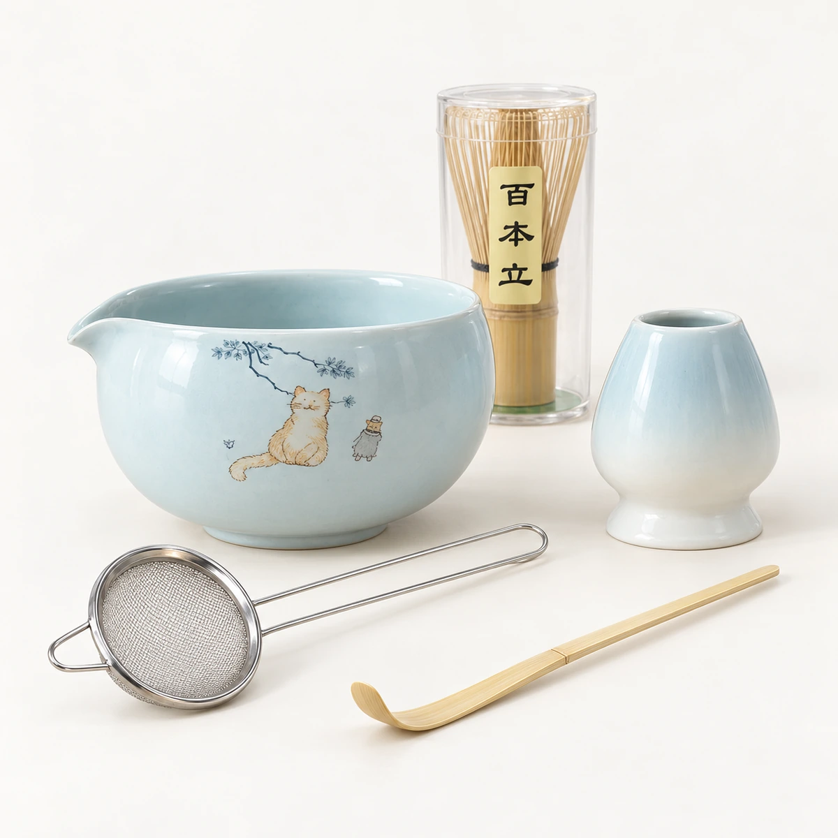 Round Belly Matcha Set – 5-Piece - Image 4