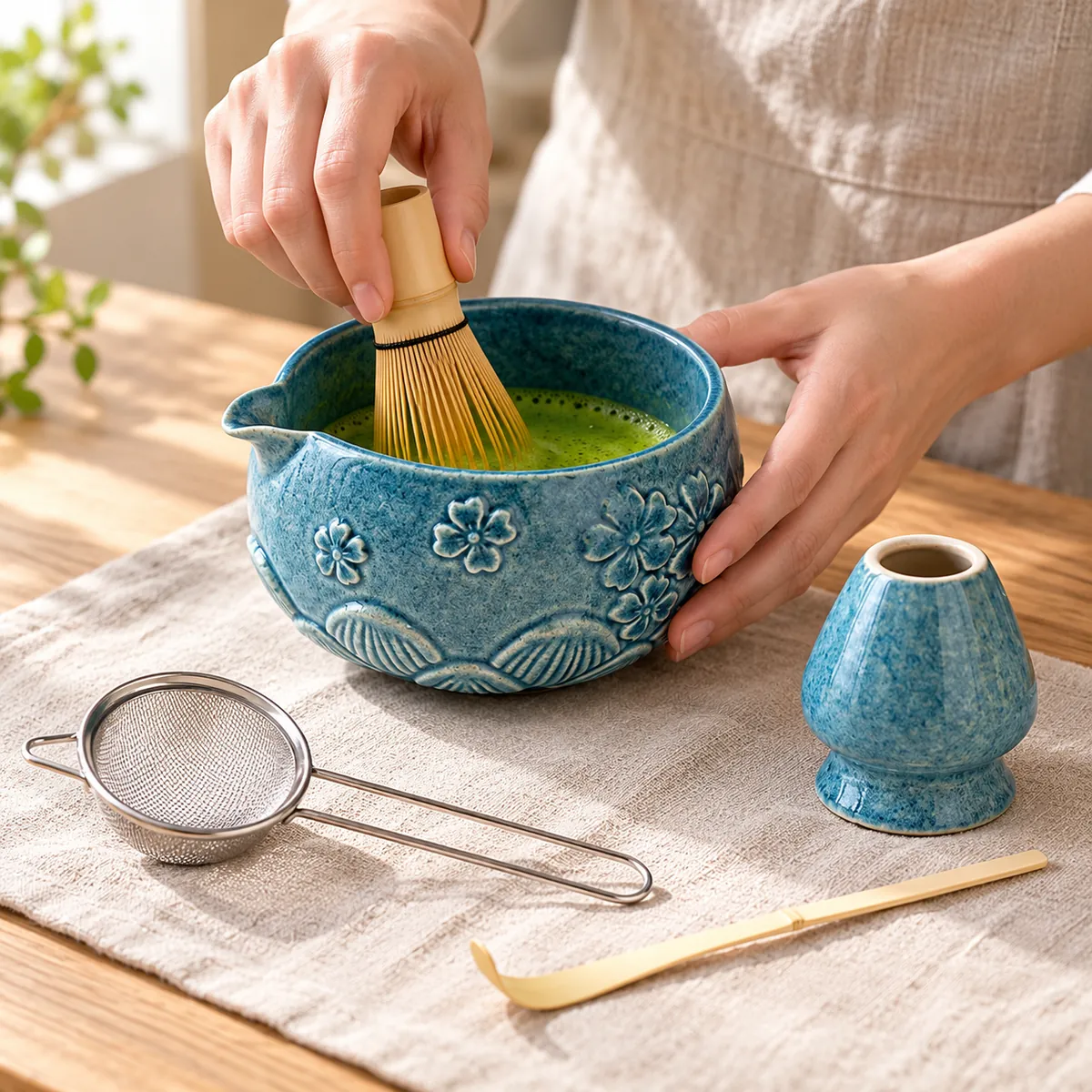 Sakura Relief Matcha Set – 5-Piece - Image 8