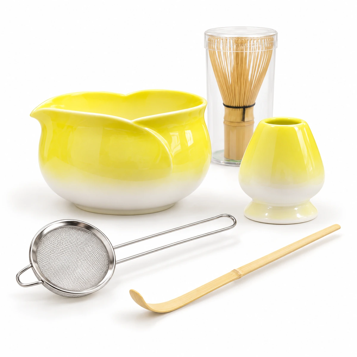 Flower Bud Matcha Set – 5-Piece - Image 3