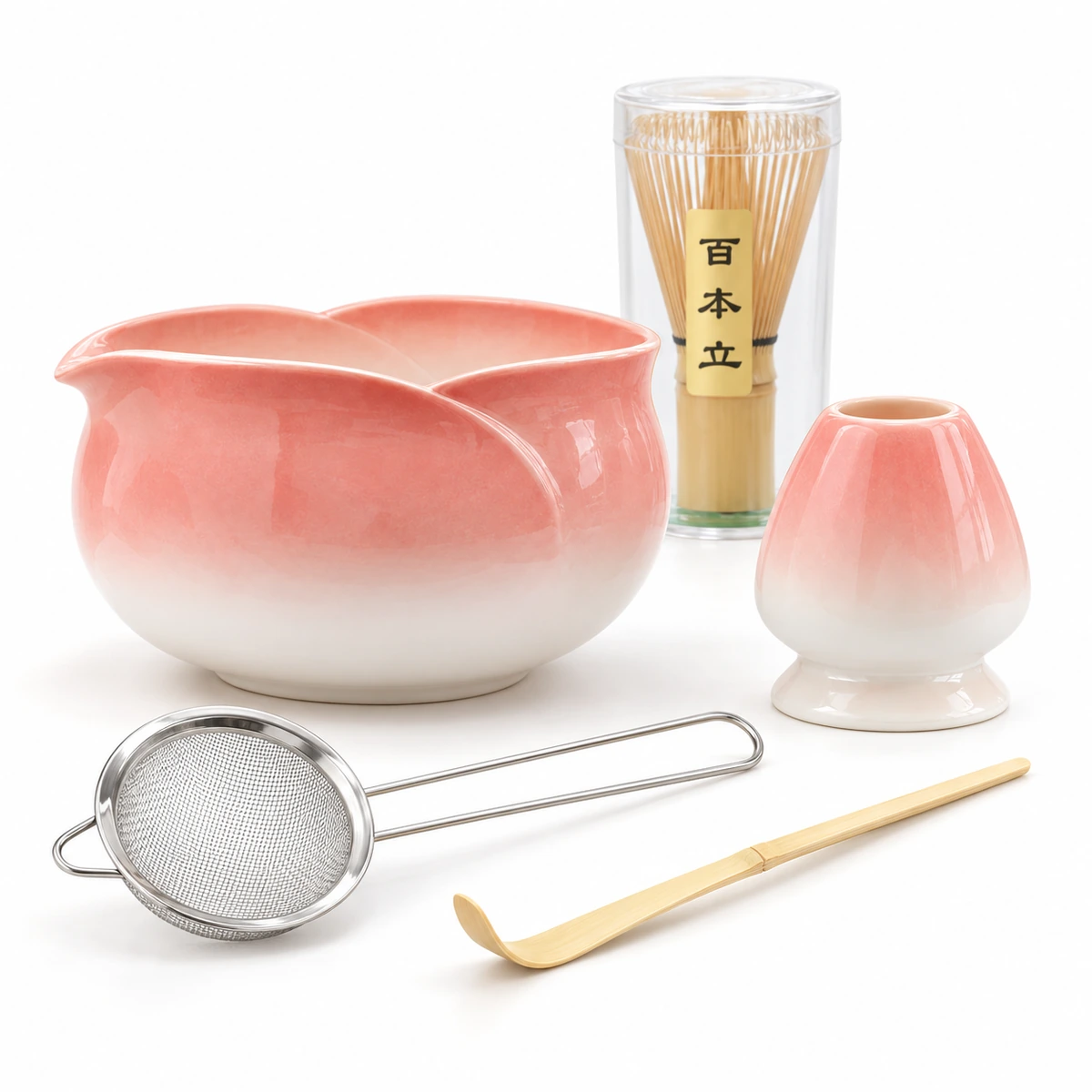 Flower Bud Matcha Set – 5-Piece - Image 4