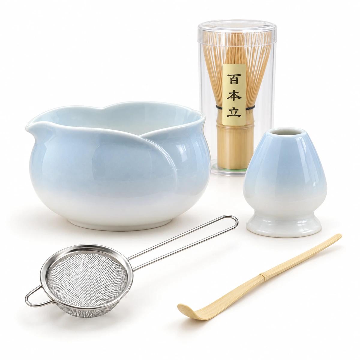 Flower Bud Matcha Set – 5-Piece - Image 5