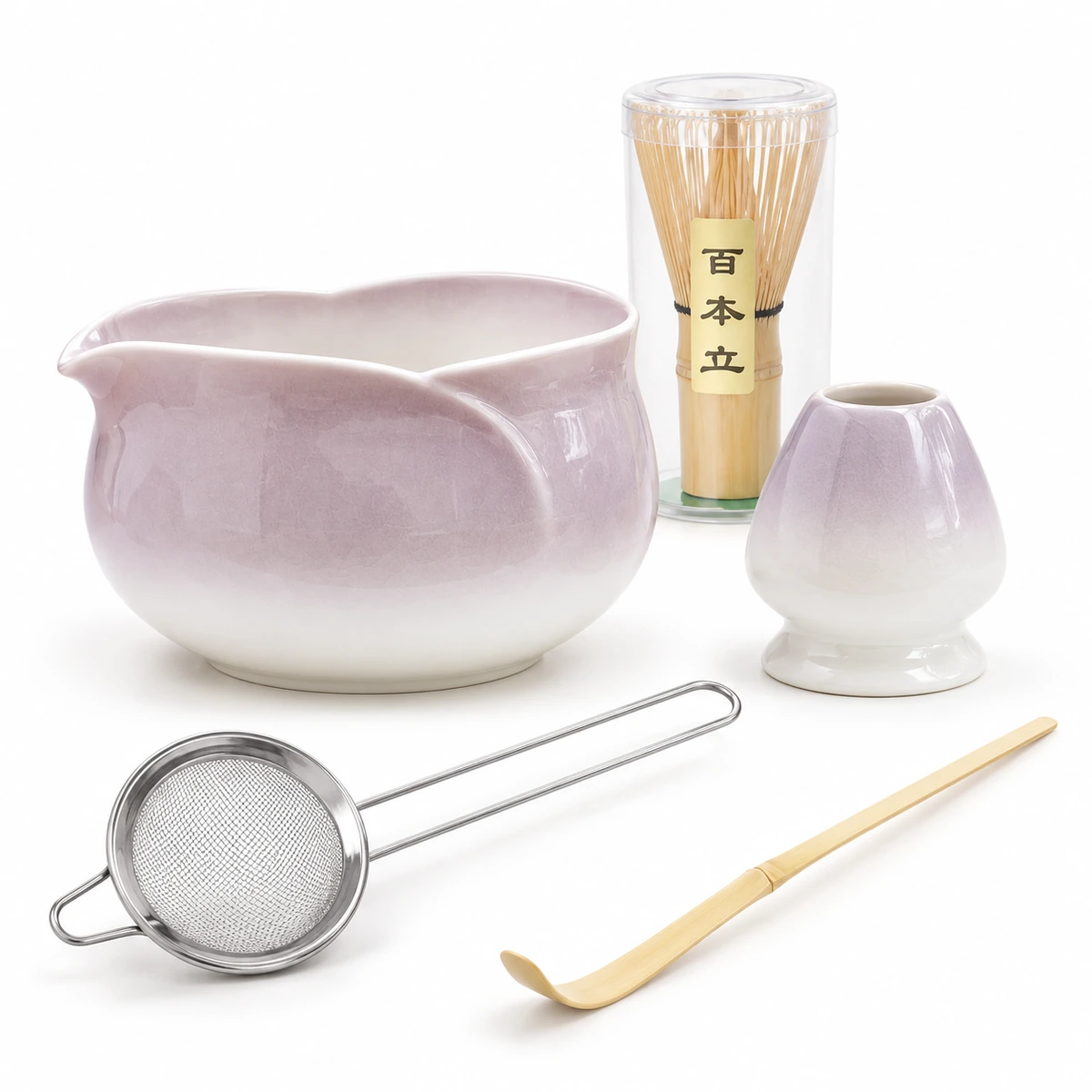 Flower Bud Matcha Set – 5-Piece - Image 6