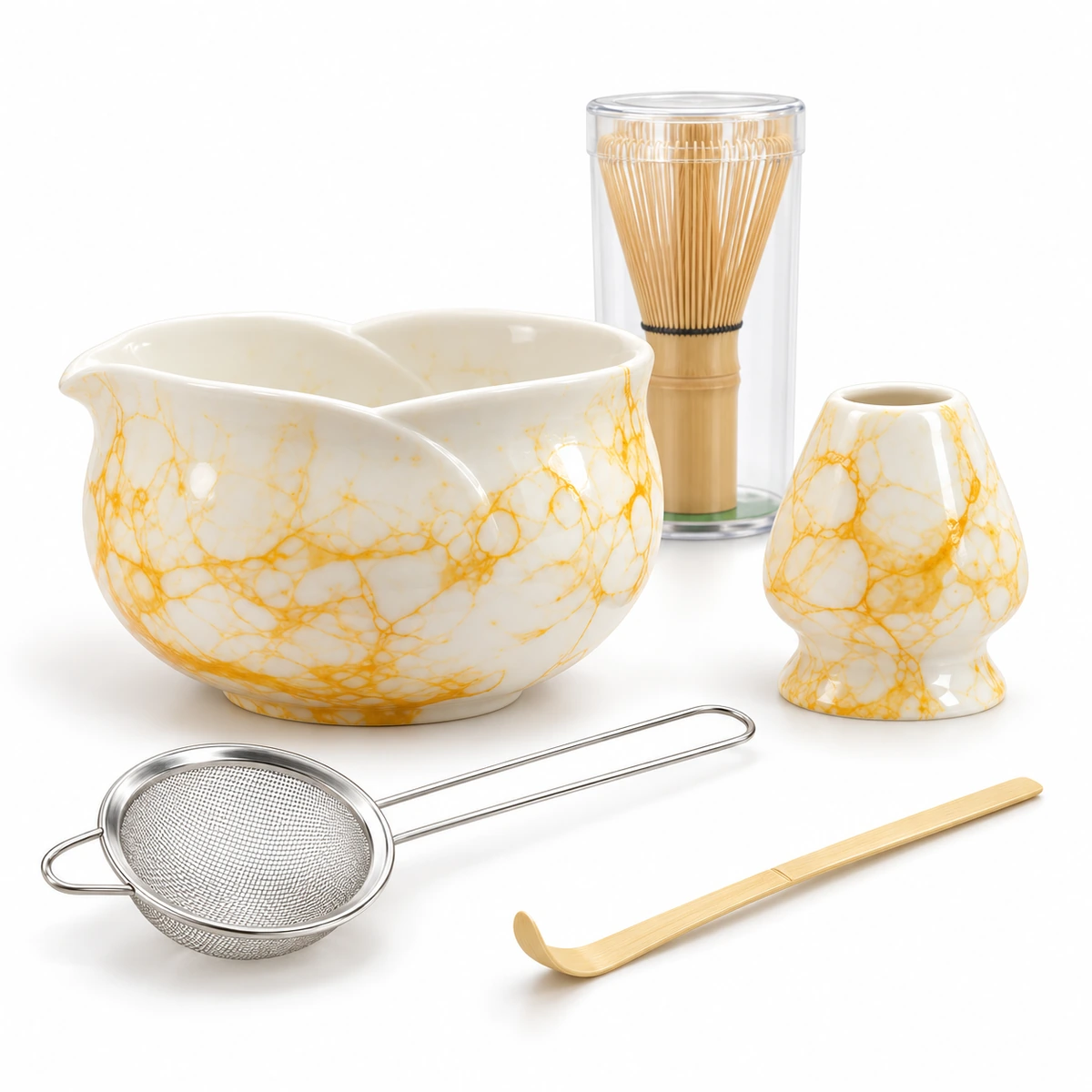 Flower Bud Matcha Set – 5-Piece - Image 7