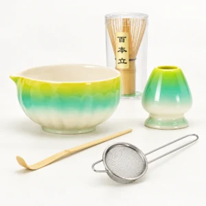 Gradient Facet Matcha Set – 5-Piece